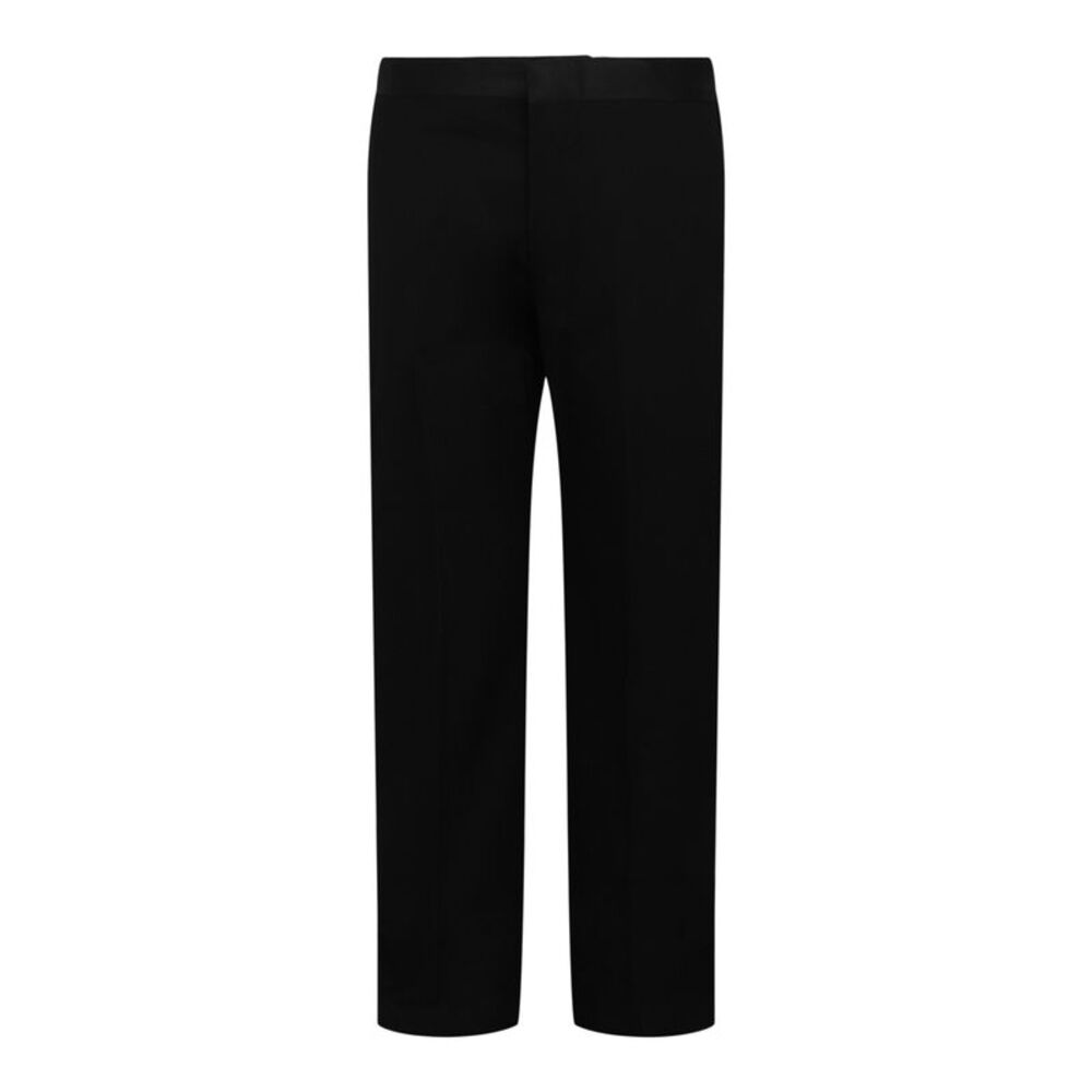 Givenchy Tailored Pants With Satin Piping Black Mens